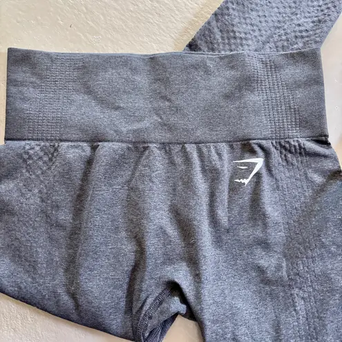 Gymshark  Vital Seamless Leggings Heathered Black Marl Size Small