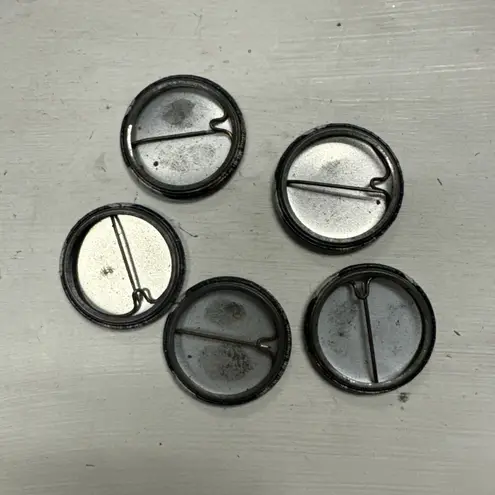 5 x DIO Retro/Vintage 80s Pinback 1 1/4"Button/Pin Ronnie James Dio Heavy Metal