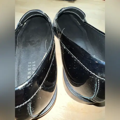 barney's new york Barney’s New York Patent Leather Studded Flats