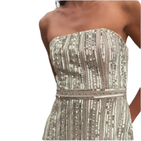 Mac Duggal NWOT Embellished Strapless Sheath Dress Style #93831 Size 6