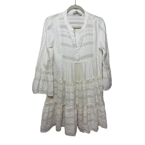 Devotion Twins Ella Short Ecru Off White Mini Dress Sz. XS