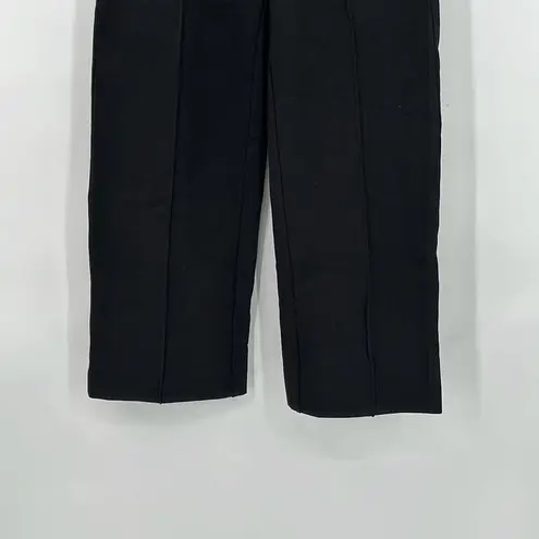 Everlane NWT  Womens Black Mid-Rise Pleated Dream Wide Leg Work Pants Size 2XS