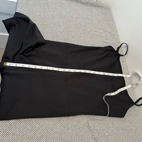 Girlfriend Collective The Unitard Black Knit Size XL