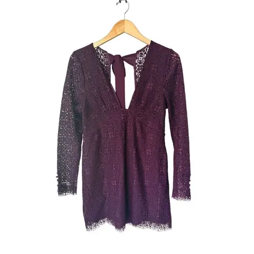 Free People  Honey Honey Mini - Potent Purple Size 12