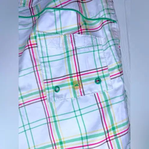 O'Neill  Vintage 90’s Y2K Women’s Stripe Plaid Board Shorts