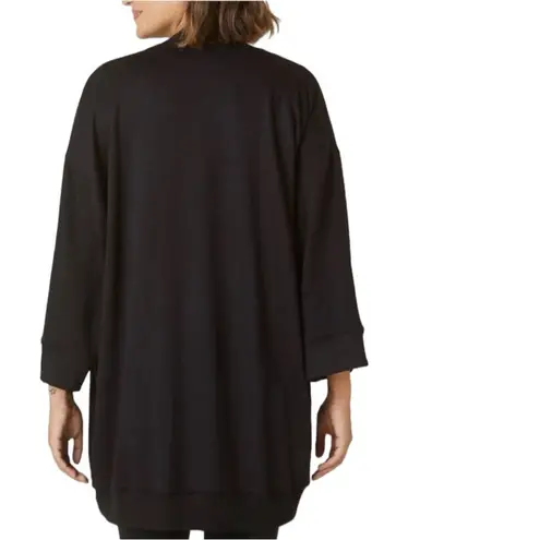 Beyond Yoga Black Open Mind Maternity Cardigan Size XS