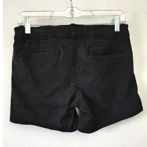 American Eagle  Super Stretch AEO Twill X Black Low-Rise Chino Shorts 4