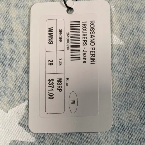 Rossano Perini Skinny Star Print Jeans Size 29