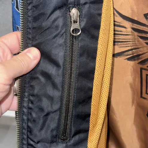 HARLEY DAVIDSON 115th Anniversary Motorcycle Riding Bomber Jacket Women's Large Blue Size XL