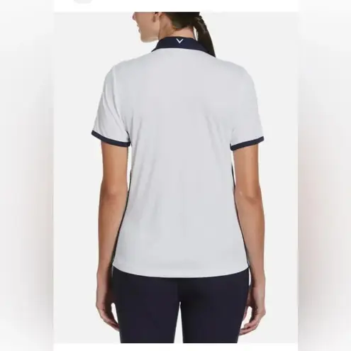 Callaway Women's Swingtech Short Sleeve Golf Polo Shirt Size Small