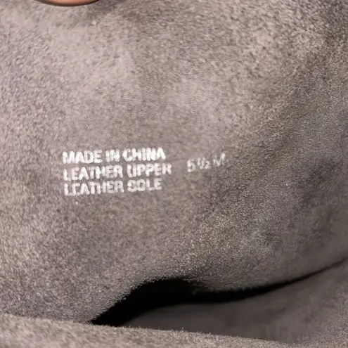 Michael Kors Size 5.5 Brown Leather Wedge Heeled Boots thumbnail 12