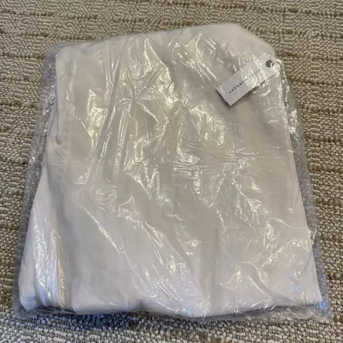 Maeve NWT Collette Cropped Linen Wide Leg Off-White Pants | 29