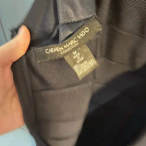 Carmen Marc Valvo Elegant Black Attire | Women’s Size Medium