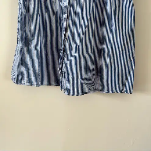 Tuckernuck Blue Stripe Royal Shirt Dress Size S