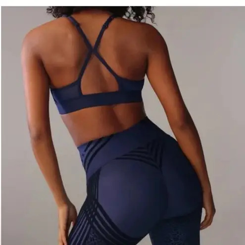 Savage X Fenty Ocean Cavern Blue Special FX High-Waist Legging NWT