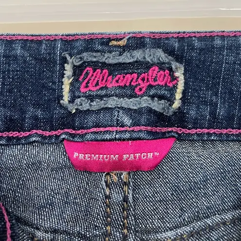 Wrangler  Bootcut Premium Patch Low Rise  Denim Jeans ~ Juniors Size 7/8 X 32 - Image 5