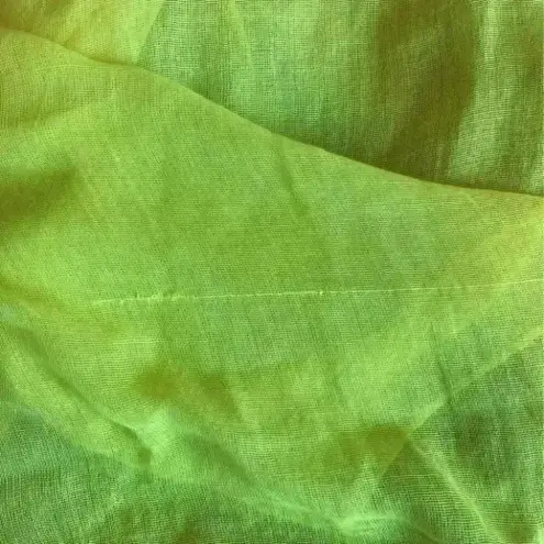 ⭐️ Yellow and white thin scarf