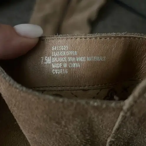 Isola ✨ Tall Knee High Suede Wedge Sz 7.5 Boots✨