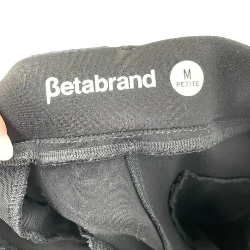 Betabrand Straight-Leg 7-Pocket Dress Pant Yoga Pants Black Size Medium Petite - Image 8