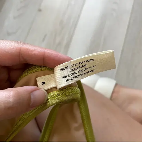 Nu Swim Bottoms NWOT bikini womens Green (small) classic minimalist beach vince