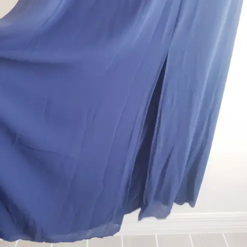 Baltic Born Sierra Sweetheart Blue Maxi Dress New Without Tags