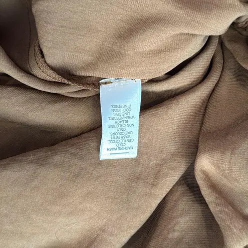 Versona Elegant Chocolate Brown Ruffle Dress