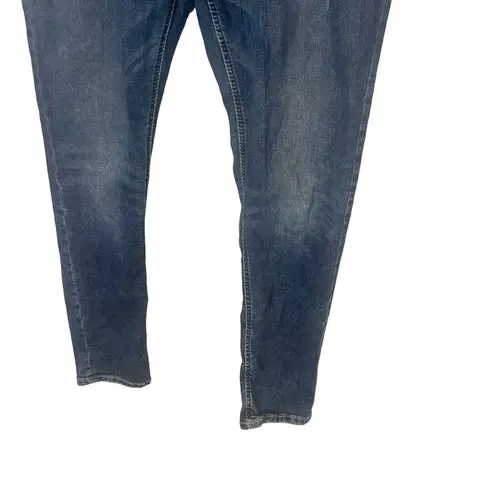 Silver Jeans Co. Women's Plus Size W 36 Girlfriend Skinny Jeans Blue