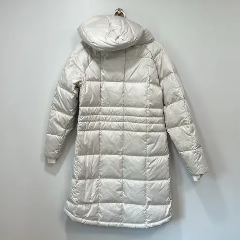 The North Face  Womens Acropolis Parka Small White Down Puffer Gardenia Outdoor Hood