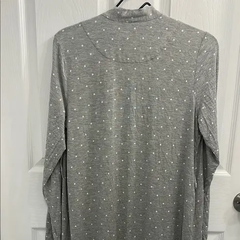Gray Polka Dot Cardigan Size XS