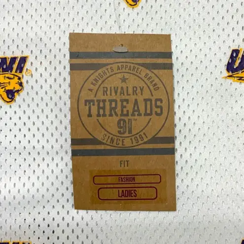 NCAA Northern Iowa Panthers Women's Mesh Tank Top White, Small