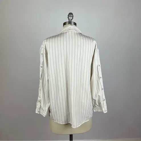 Ba&sh Shiny Stripe Shirt