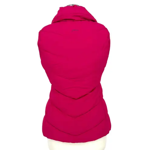 Joules Sleeveless Puffer Vest Pink UK 8 US 4 EU Size XS