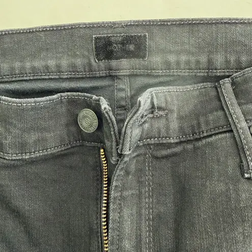 Mother The Mid Rise Dazzler Ankle Not Guilty Black Size 34