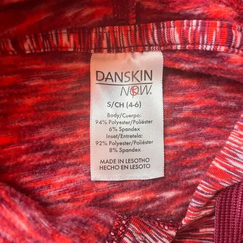 Danskin  Now Active Sweatshirt Red Hooded