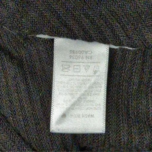 Eberjay Eberjey Elon Relaxed Rib Jumpsuit Black V-neck Relaxed Fit Loungewear M