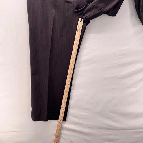 Style & Co Boxy Pants Suit Brown 14