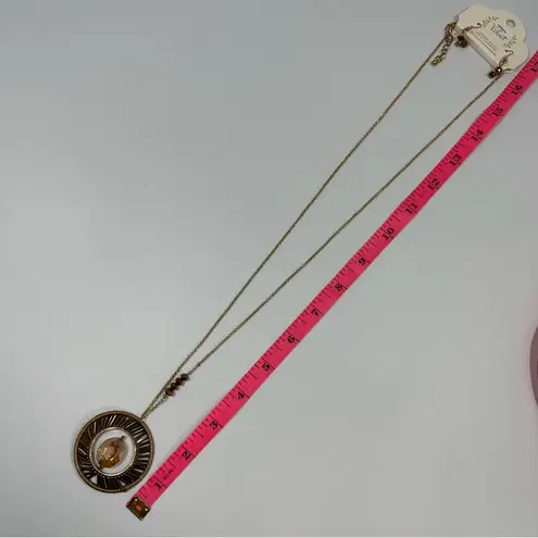 Velvet Tees Velvet Faceted Bead Wire Long Necklace & Earring Set NEW