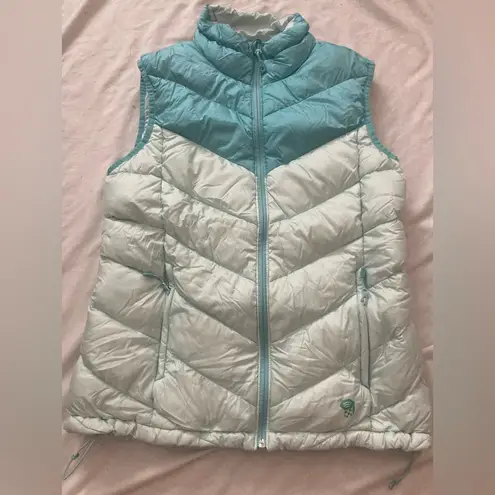 Mountain Hardwear Ratio Down Vest Gossamer Blue Size Large