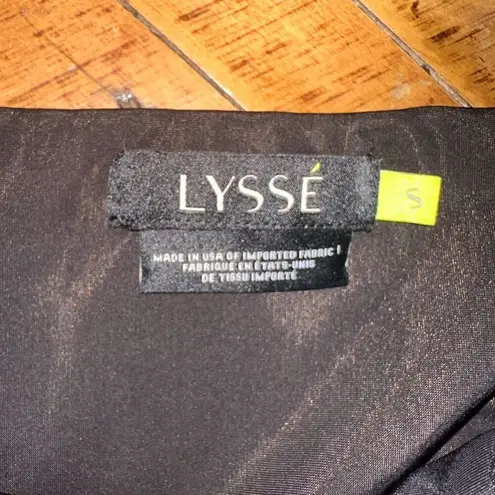 Lysse black shapewear high rise S workout leggings
