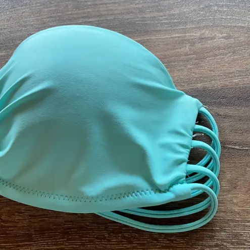 Mint Strappy Bandeau Bikini Top Size Small