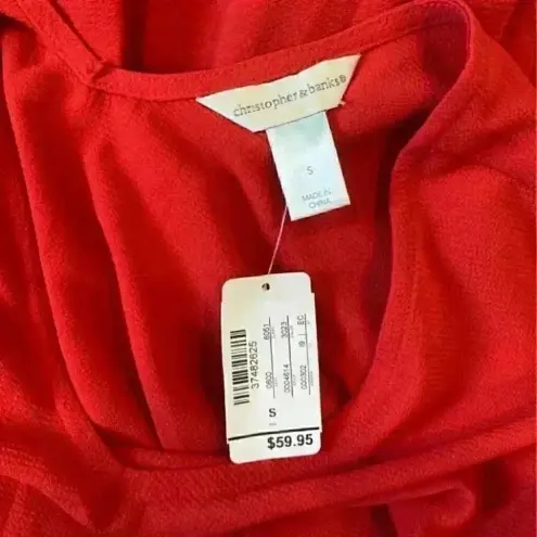 Christopher & Banks New with tags  red dress