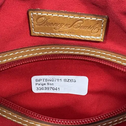 Dooney & Bourke  Pink Hue Paige Sac Shoulder Bag Pebble‎ Grain Leather Tassels