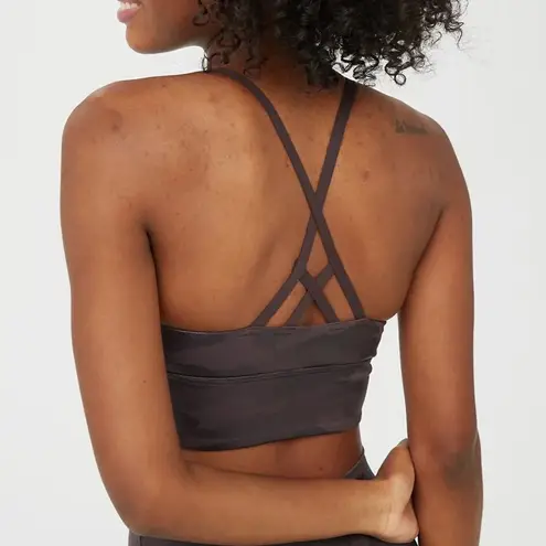 Aerie Offline By  Real Me Strappy Back Sports Bra Small Medium Support Stretch