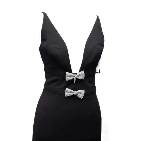 Dress the Population Viola Rhinestone Bow Dress Medium