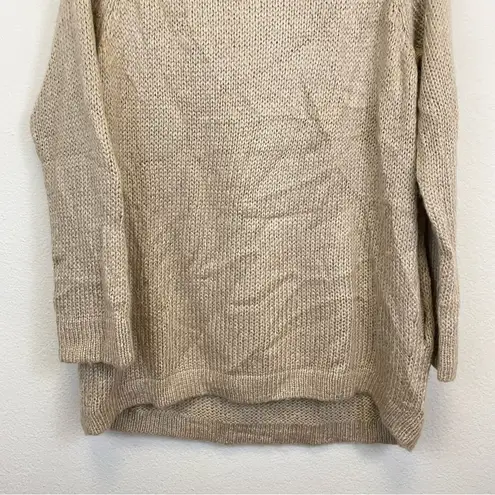 Wooden Ships  Wool Blend Lightweight Crew Neck Relaxed Fit Tunic Sweater M/L