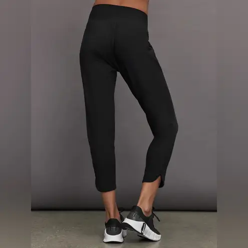 NEW Carbon38 High Rise Joggers Melt Pull On Stretch Black Small NWT $118