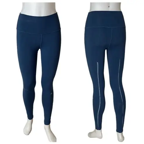 Alo Yoga  Leggings Dash High Waist Mesh Insert Teal Size XS