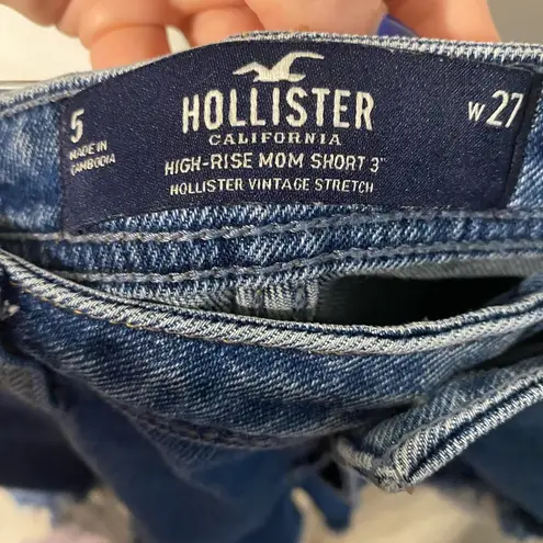 Hollister high rise mom short