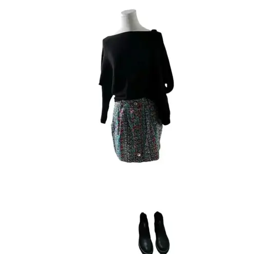 Cooperative Y2K Floral Micro Mini Skirt Sz S Coquette Cottagecore Preppy Vibes