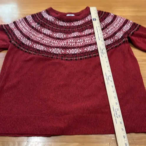 Croft & Barrow  women’s Fair Isle sweater size 1X . - Image 4